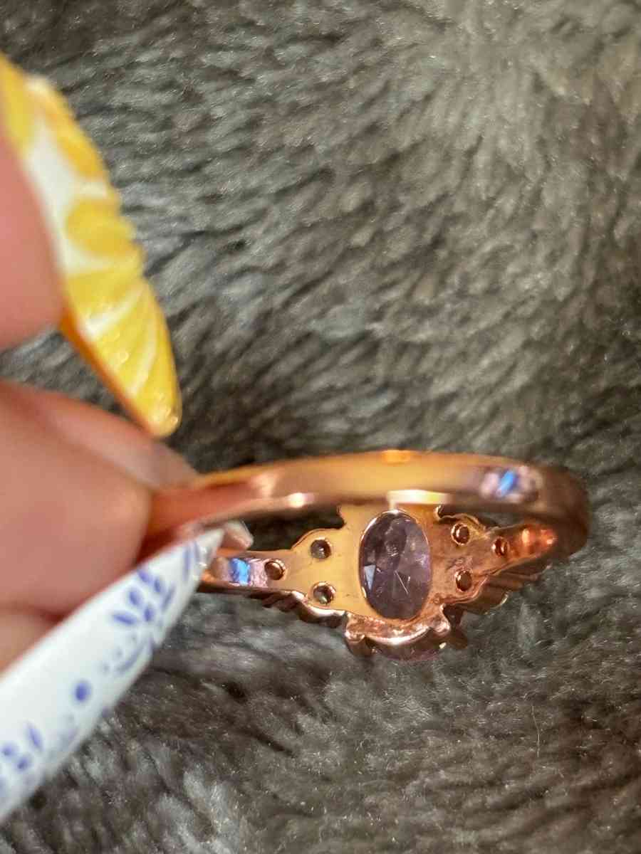 Rose Gold 925 Ring - Manitou Beach, Michigan - FleaMarketBay