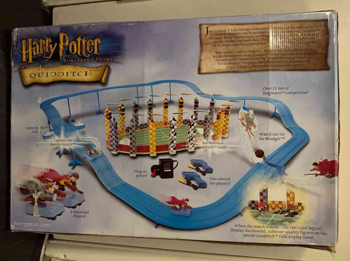 Harry Potter and the Sorcerers Stone Slot Car Race Game 2001 - Valley Village, California