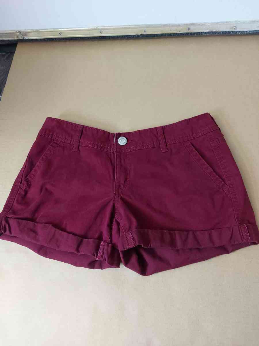 Aeropostale Maroon Twill Shorts - Atlanta, Georgia - FleaMarketBay