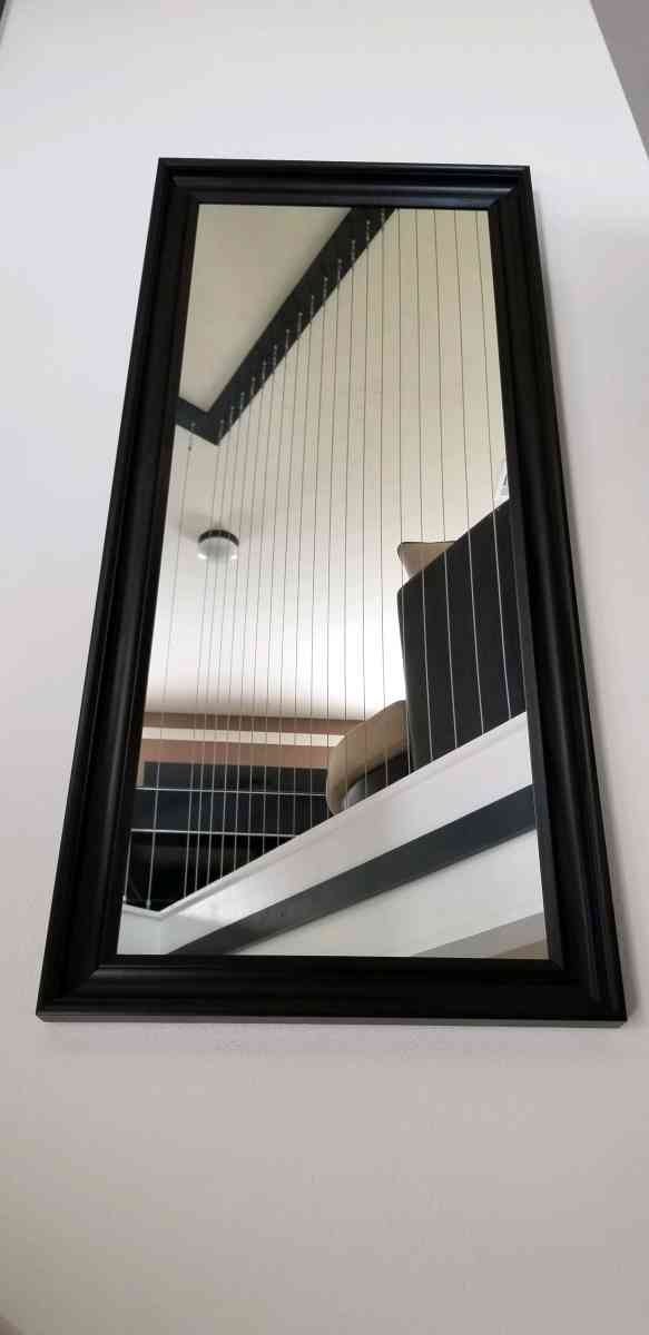 Qty 2 Black Tall Mirrors 72 x 27 - Houston, Texas - FleaMarketBay