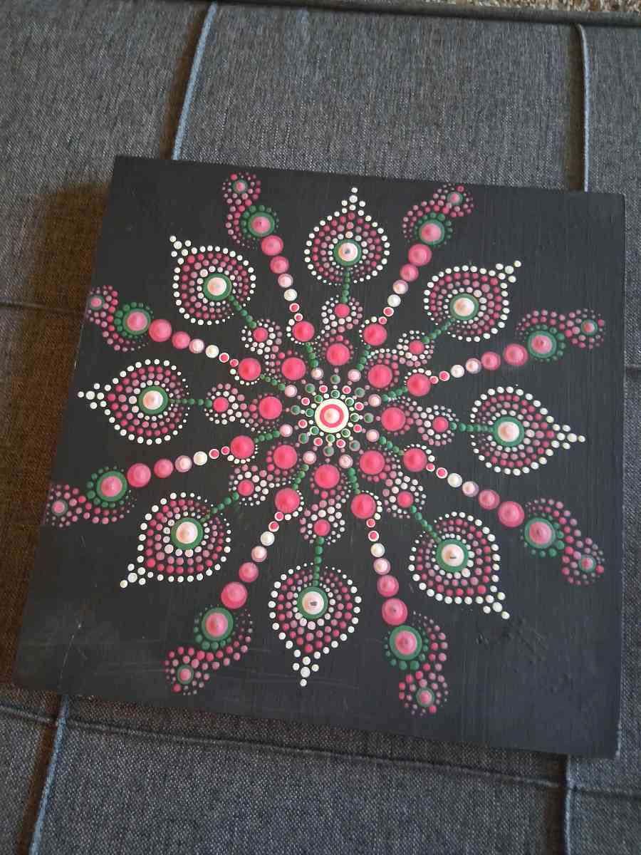 handmade mandala painting - Comstock, Michigan - FleaMarketBay