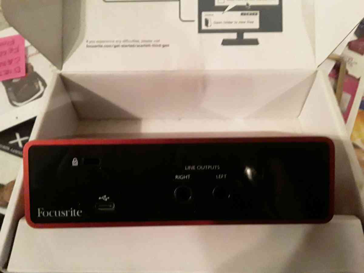 Scarlett Focusrite 3rd generation - Caldwell, Idaho - FleaMarketBay