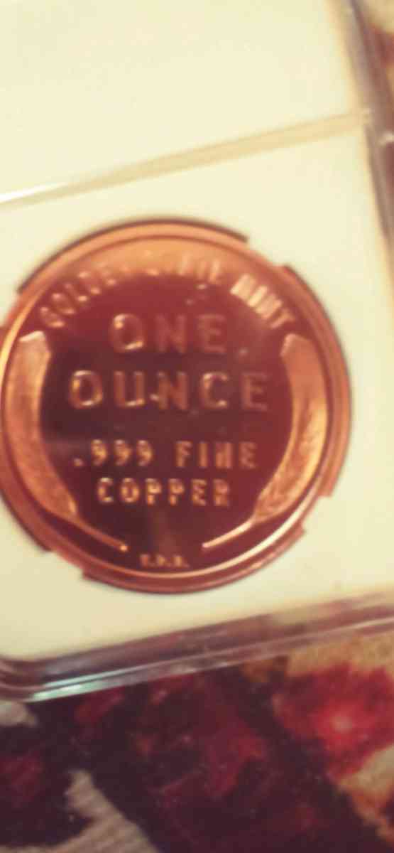 999 Copper bullion - Houston, Texas - FleaMarketBay