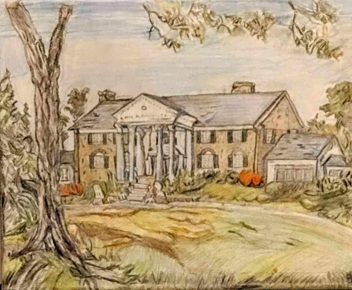 Original Graceland Mansion Of Elvis GG - Pflugerville, Texas