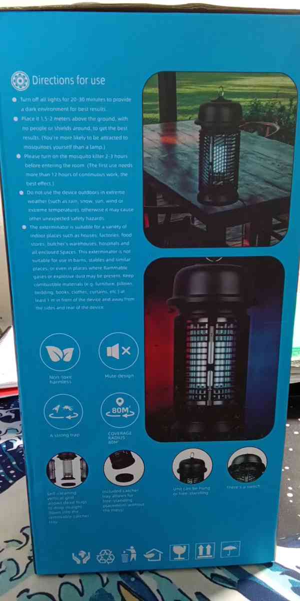 Electronic Mosquito Zapper Fly Zapper Portable Pest Control - Miami, Florida - FleaMarketBay
