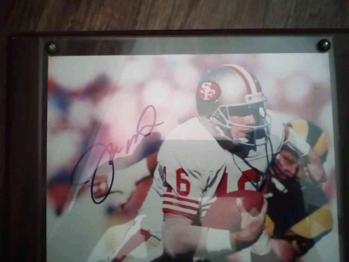 Joe Montana Autograph - Redding, California - FleaMarketBay