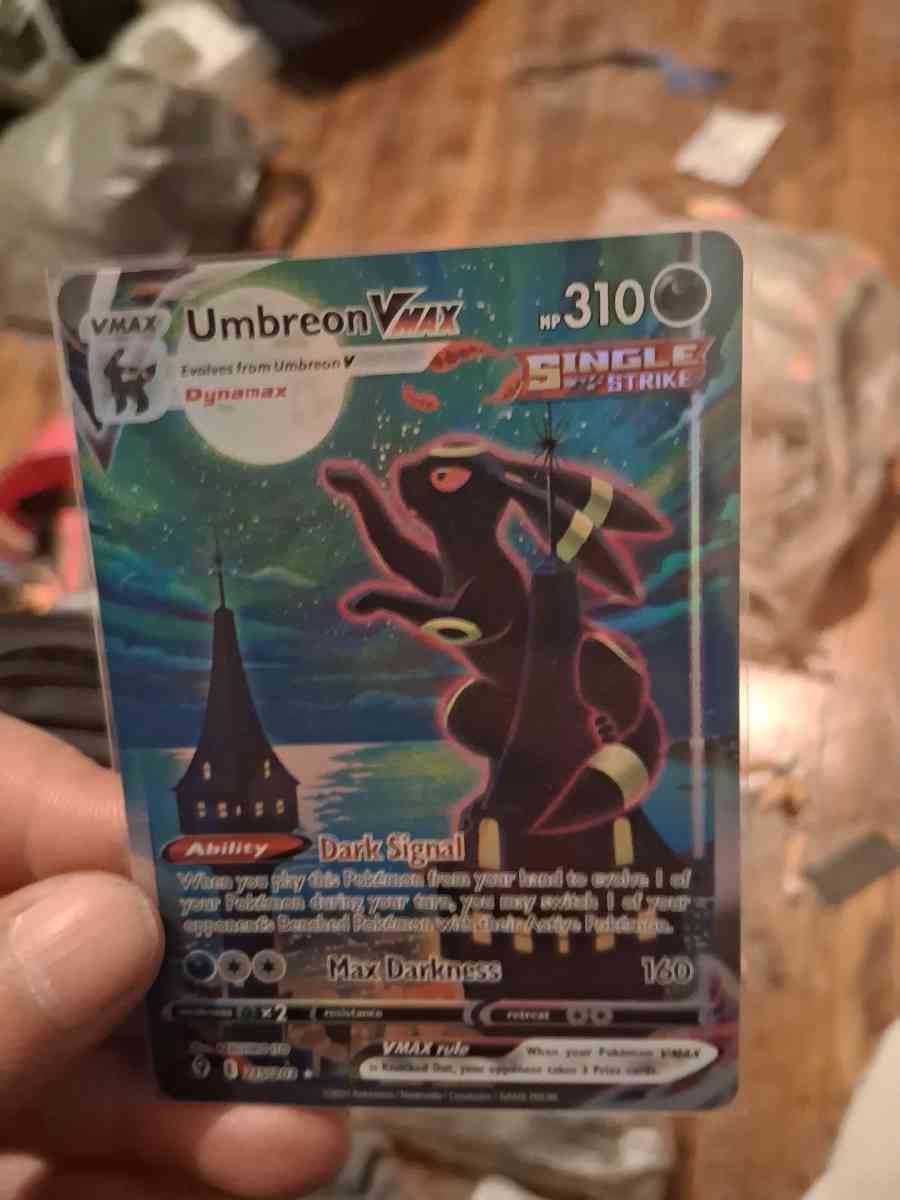 Umbreon vmax alt art secret rare holo