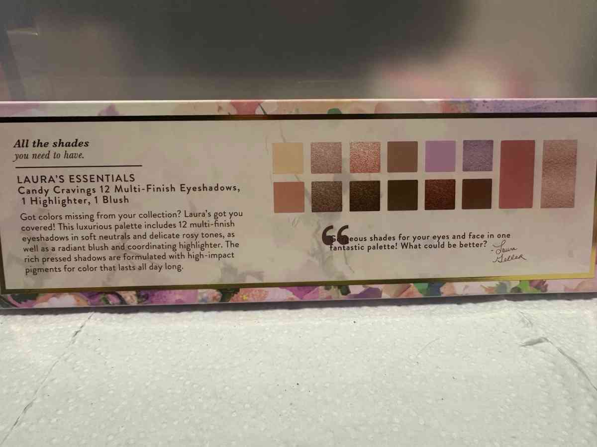 Laura Geller Candy Cravings Eyeshadow Blush  Highlighter Pal - Round Lake, Illinois - FleaMarketBay