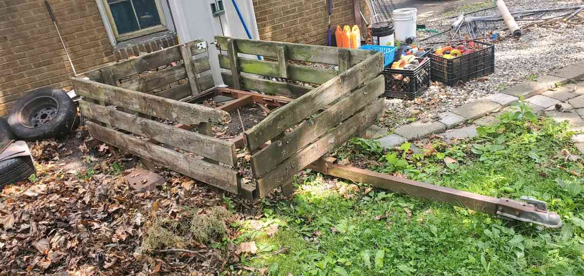 4x6ft utility dumping trailer project - Waukegan, Illinois - FleaMarketBay