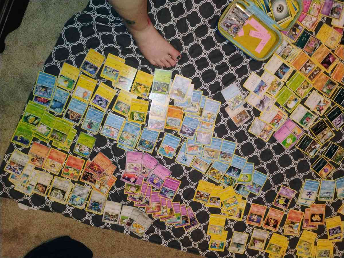 Pokemon trading cards
