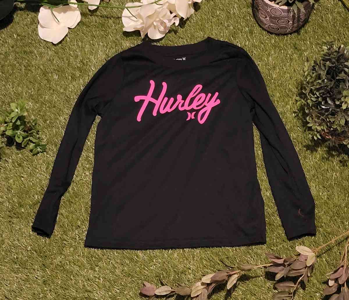 Girls Black Hurly Long Sleeve Tee - Baltimore, Maryland
