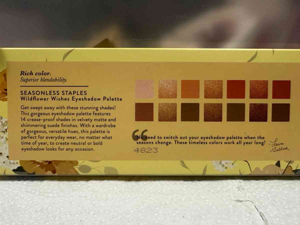 Laura Geller Wildflower Wishes Eyeshadow Palette - Round Lake, Illinois - FleaMarketBay