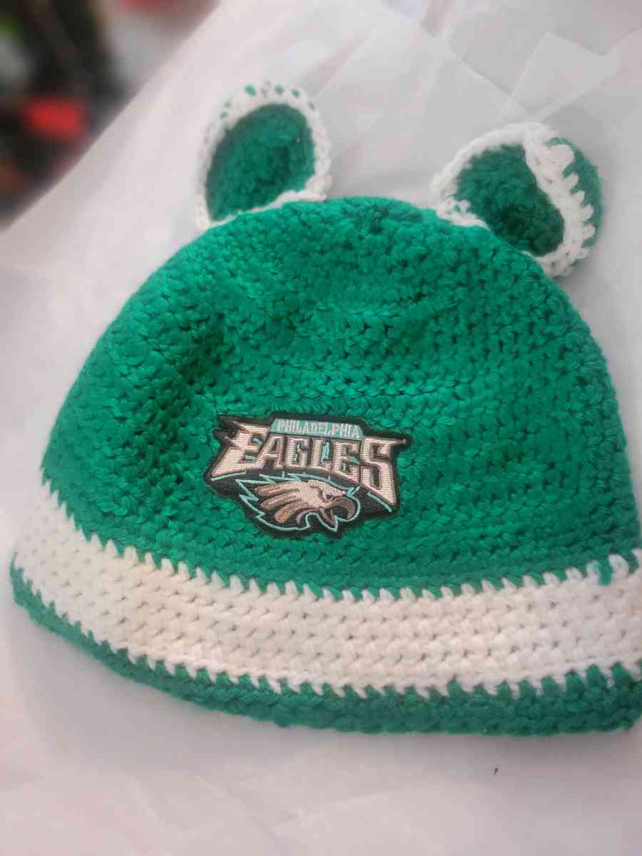 Eagles  Crochet Cat Hat - Allamuchy, New Jersey