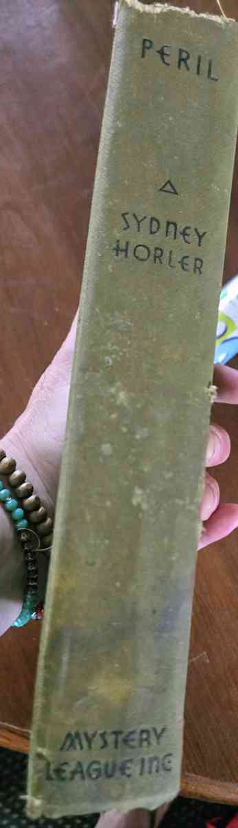 Peril by Sydney Horler First Edition 1930 - Crittenden, Kentucky - FleaMarketBay