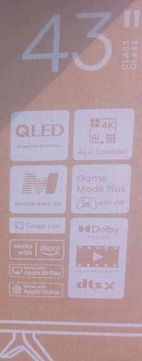 4K Smart TV big screen - Palatine, Illinois - FleaMarketBay