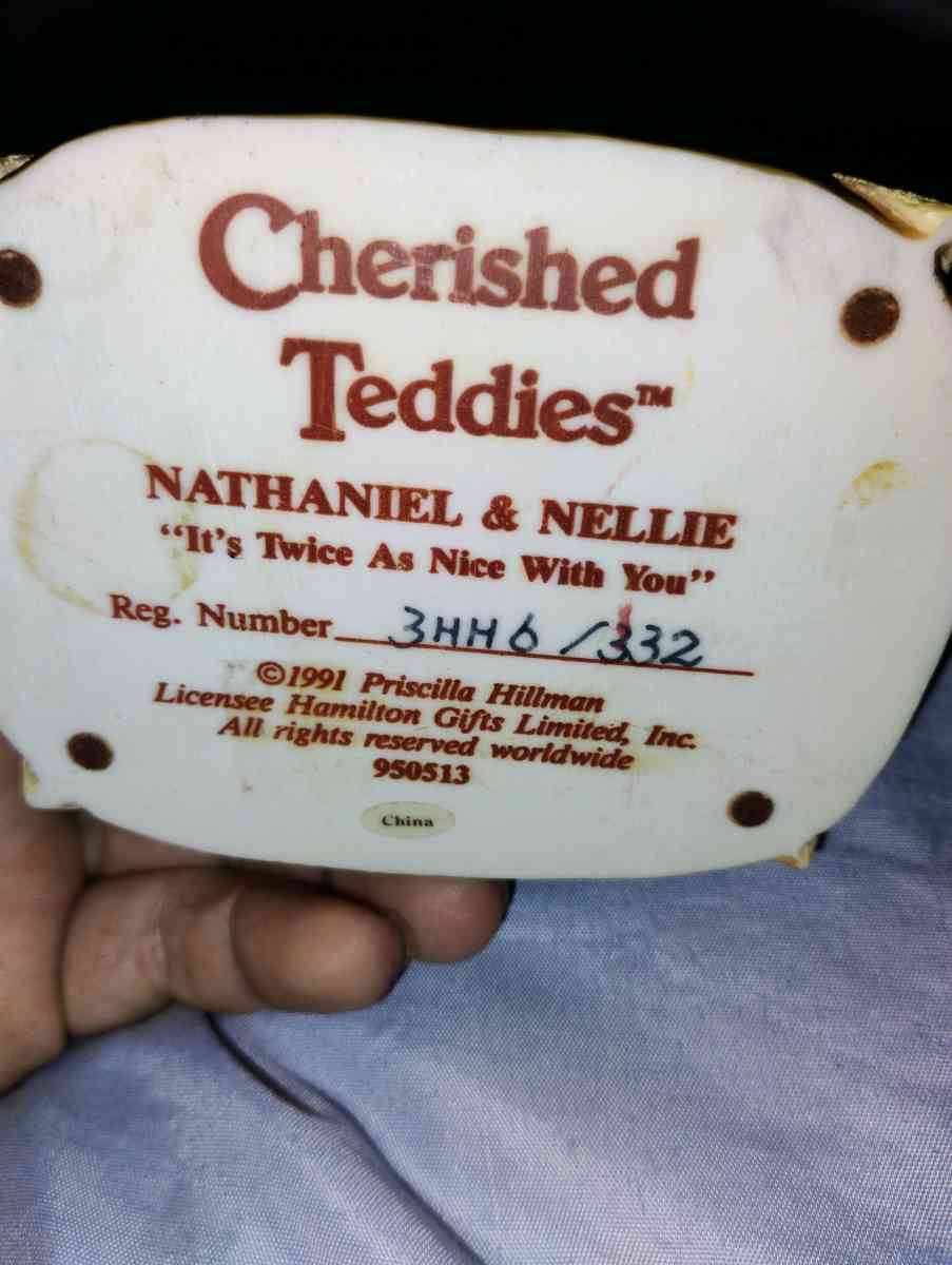 Cherished Teddies figurens - Houston, Texas - FleaMarketBay