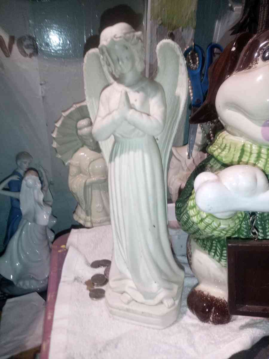 12in ceramic angel - Osage, Oklahoma - FleaMarketBay