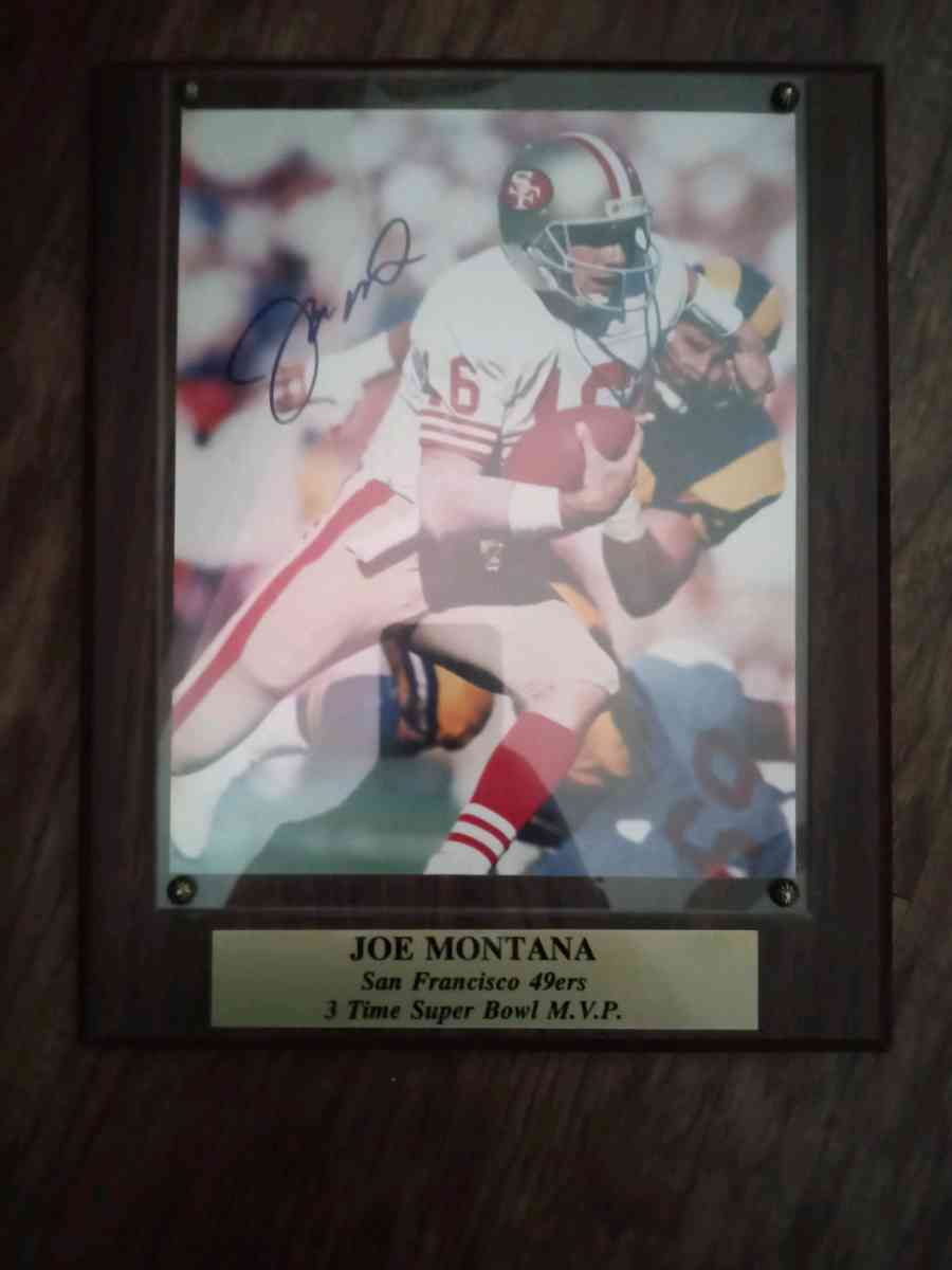 Joe Montana Autograph - Redding, California - FleaMarketBay