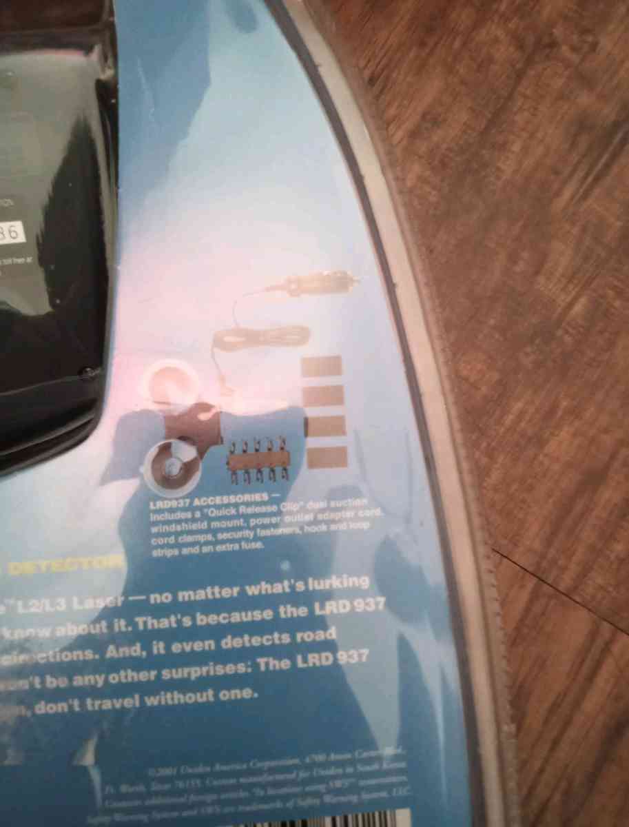 uniden LRD 937 radar detector brand new - Redding, California - FleaMarketBay