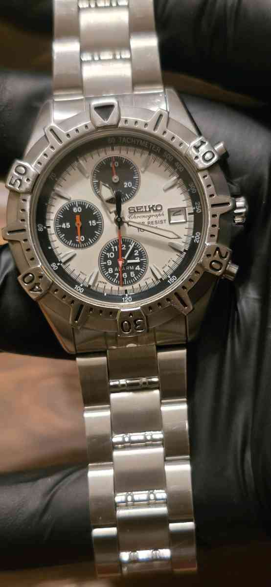 vintage seiko chronograph panda dial - Southfield, Michigan - FleaMarketBay