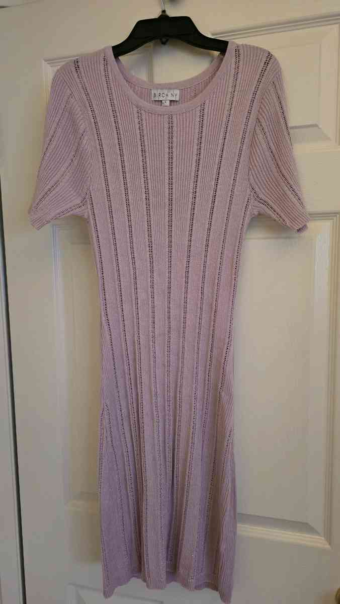 pink dress women l large birch ny new - Rancho Cucamonga, California - FleaMarketBay