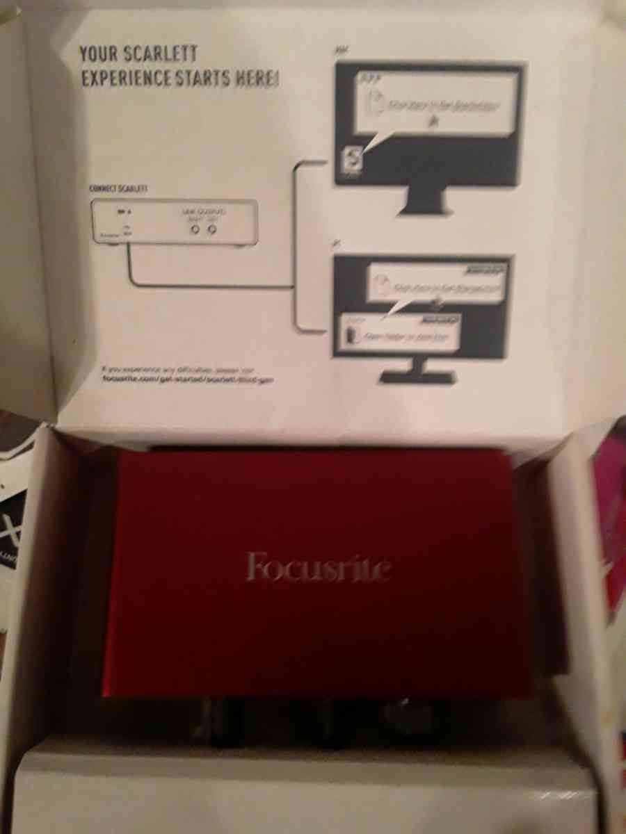 Scarlett Focusrite 3rd generation