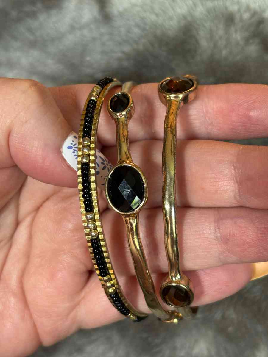 Modern Day Bangles Set - Manitou Beach, Michigan - FleaMarketBay