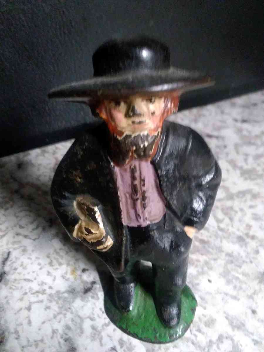 2 cast iron Amish people - Abington, Pennsylvania - FleaMarketBay