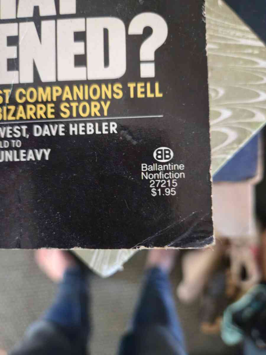 Elvis What Happened First Edition - Crittenden, Kentucky - FleaMarketBay