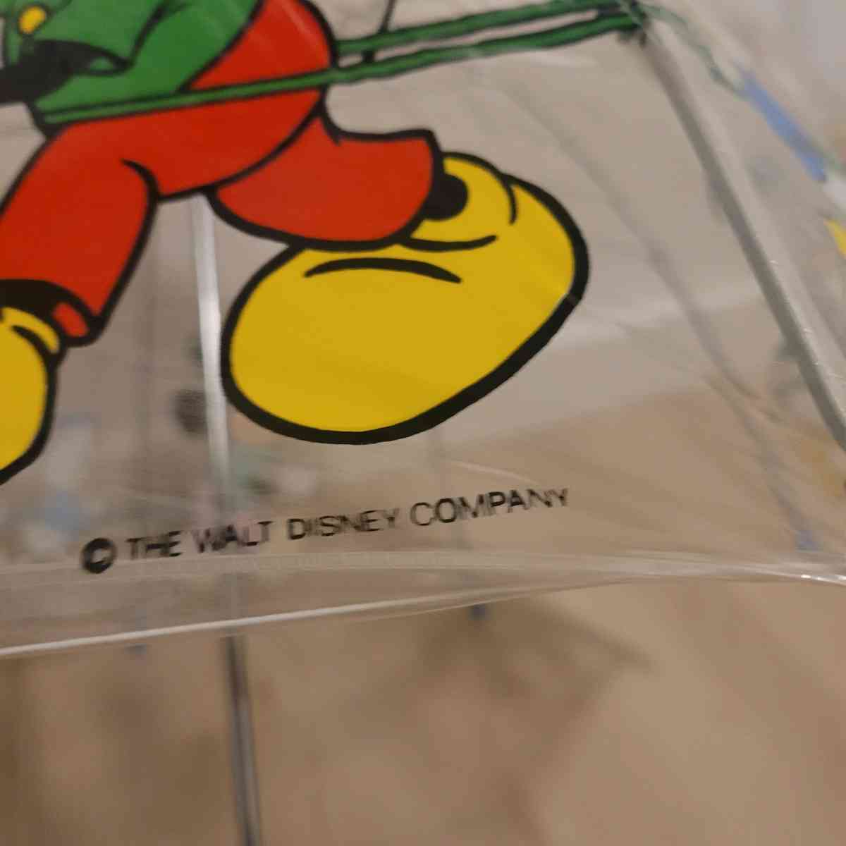 Disney White and Blue Umbrella with Character Design - Austin, Texas - FleaMarketBay