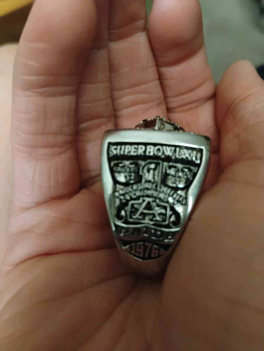 1976 raiders championship ring - Dayton, Ohio - FleaMarketBay