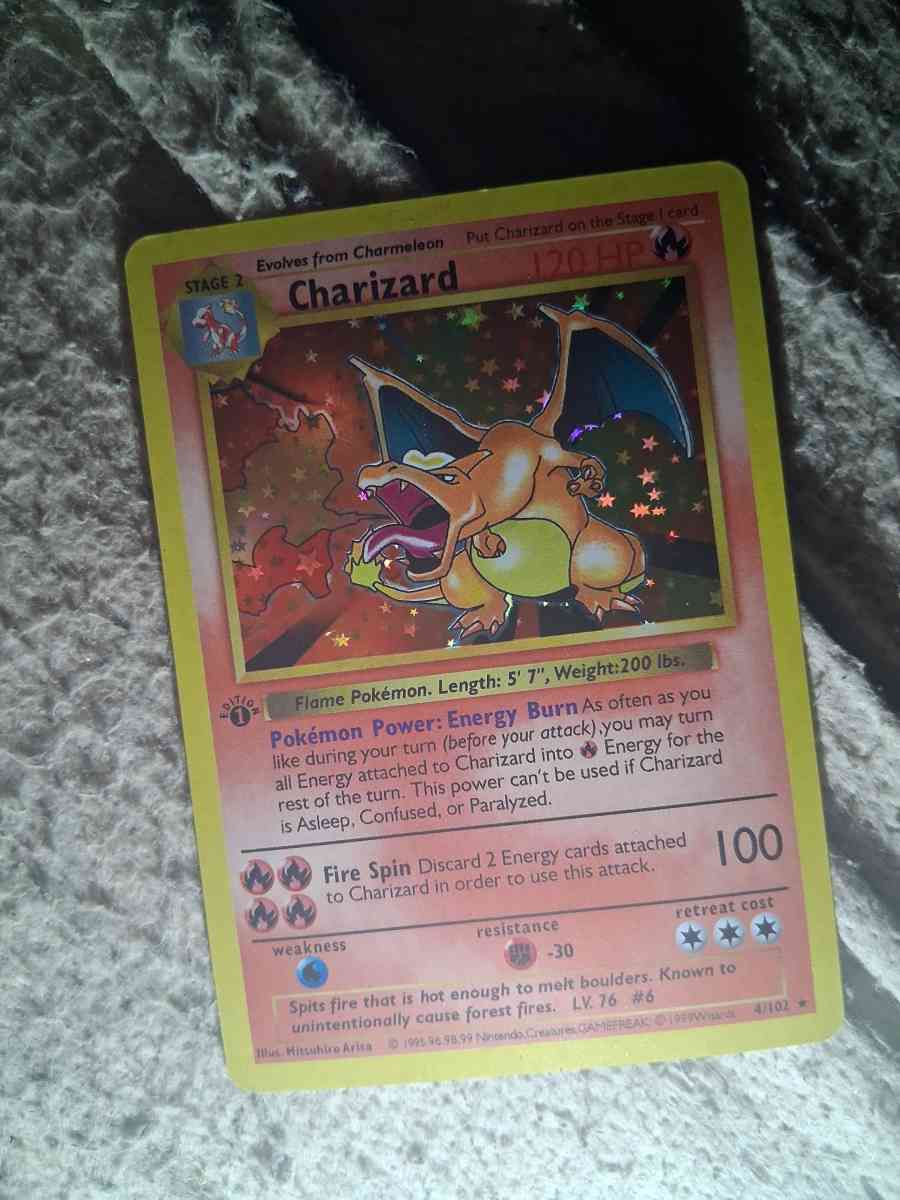 Charizard 1st edition - Greenville, Ohio - FleaMarketBay