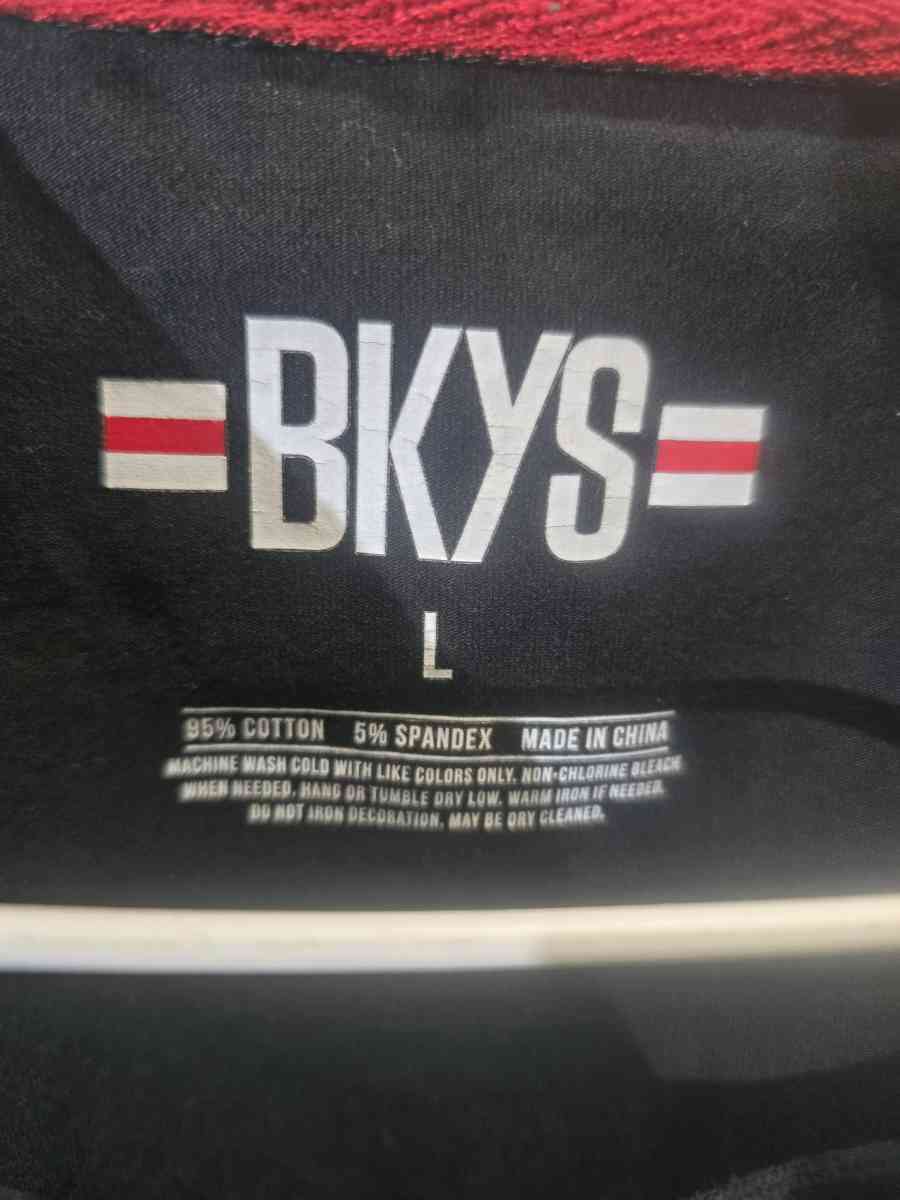 Original BKYS shirt Color Red And Black - Aurora, Colorado - FleaMarketBay