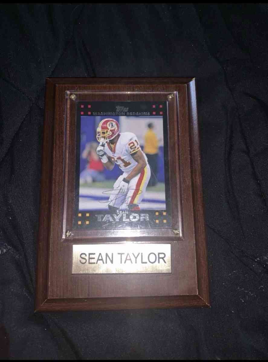 Sean taylor plaque - Burlington, New Jersey - FleaMarketBay