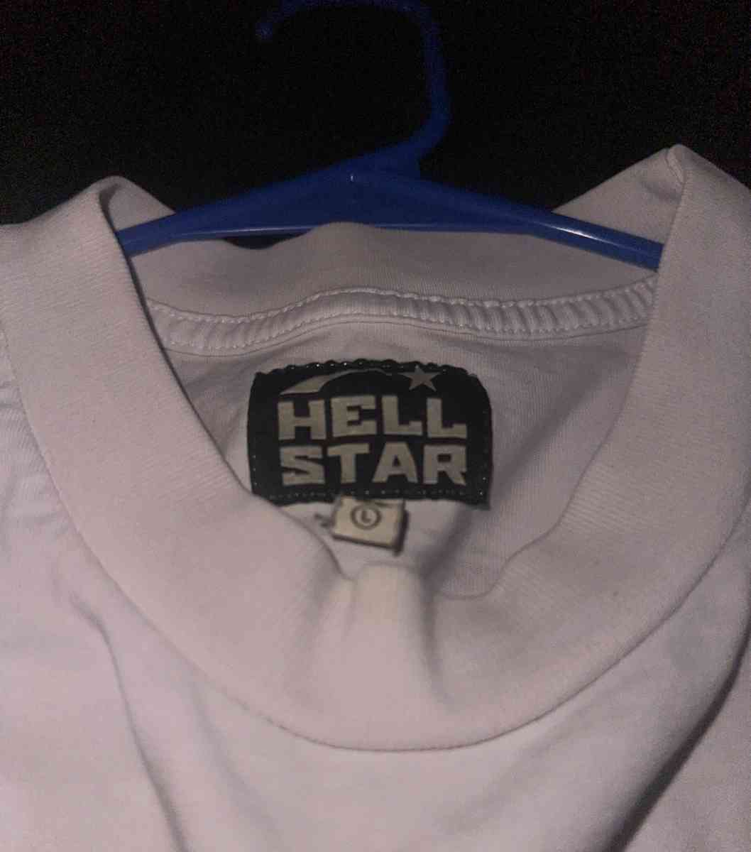 Hellstar brainwashed by hellstar white T shirt - Lufkin, Texas - FleaMarketBay