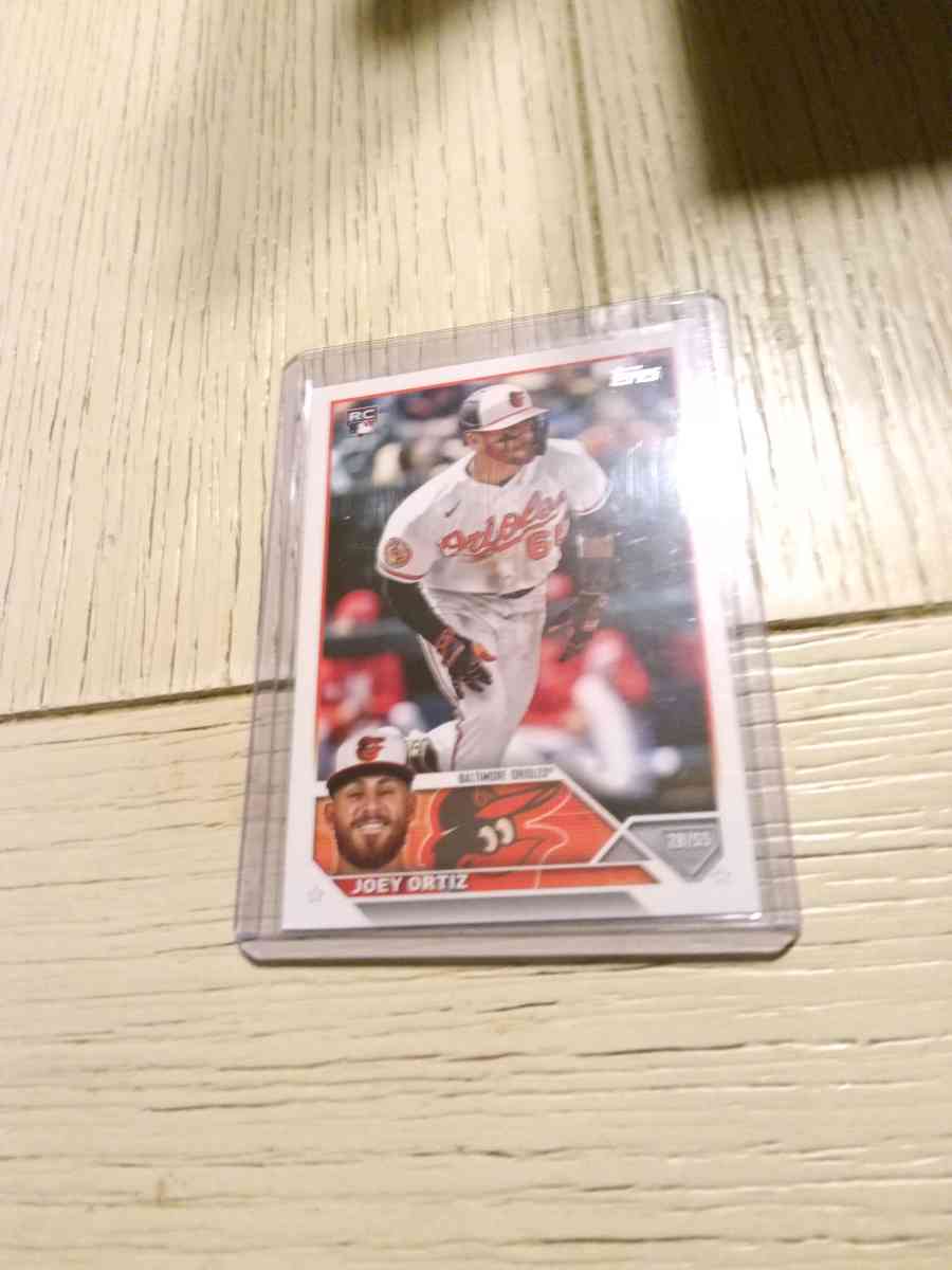Topps JOEY ORTIZ ROOKIE - Milwaukee, Wisconsin - FleaMarketBay