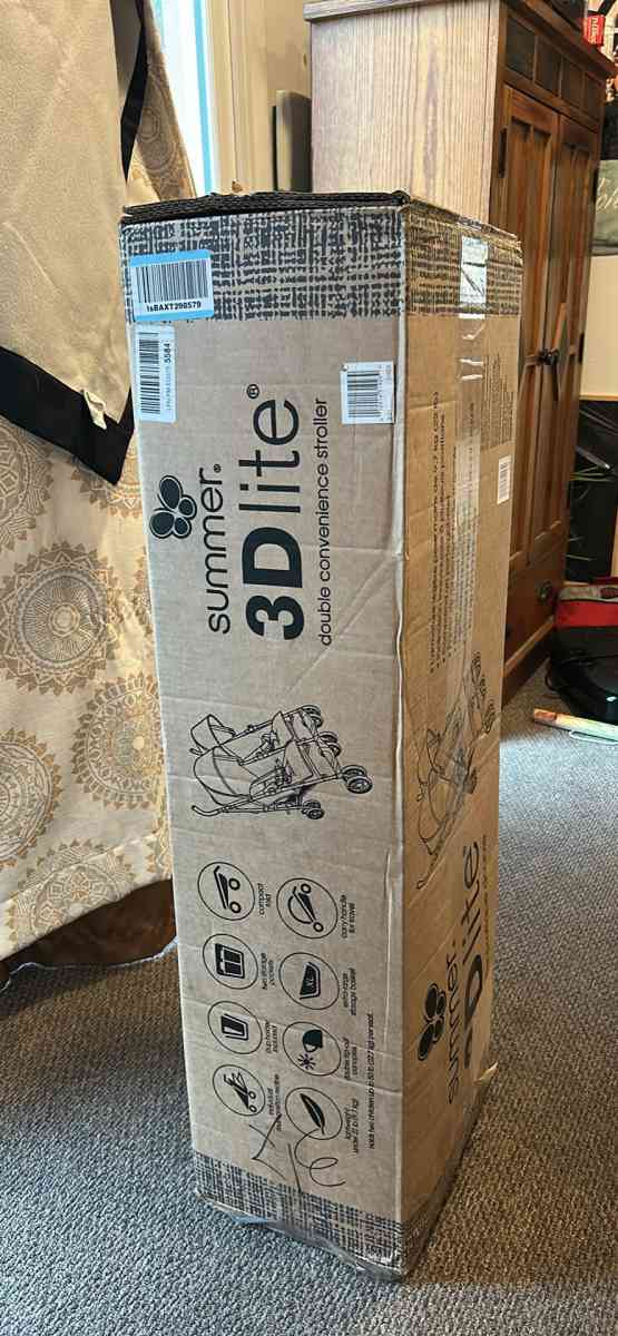 Baby swing new 2 double strollers Brand new head massager - Alicia, Arkansas - FleaMarketBay