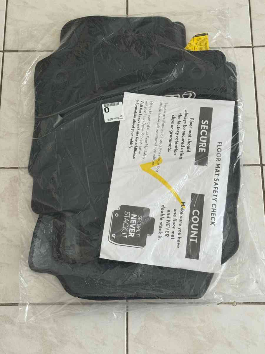 Lexus 20222025 NX250350h450h Genuine Black Carpet Floor Mats - Naples, Florida - FleaMarketBay