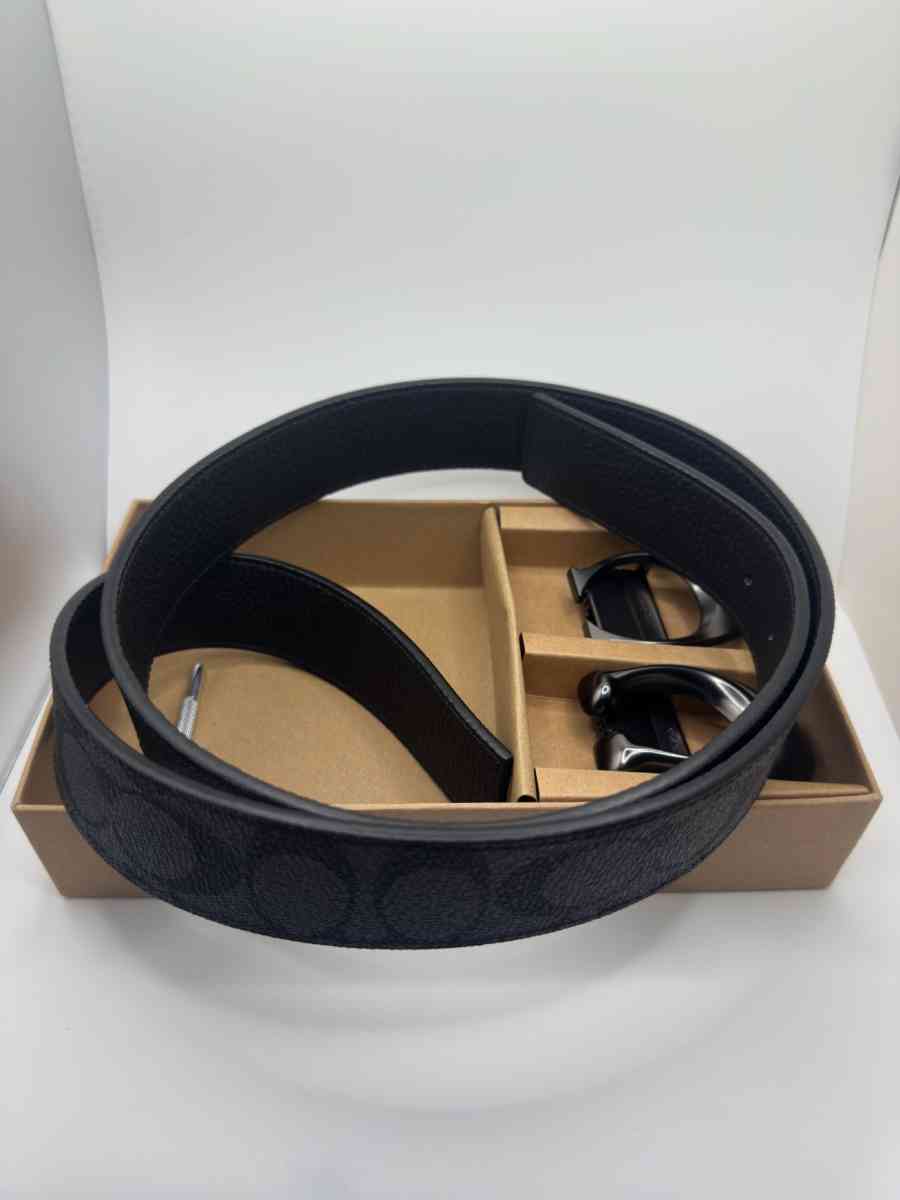Coach Mens Belt with 2 Buckles - Brooklyn, New York - FleaMarketBay