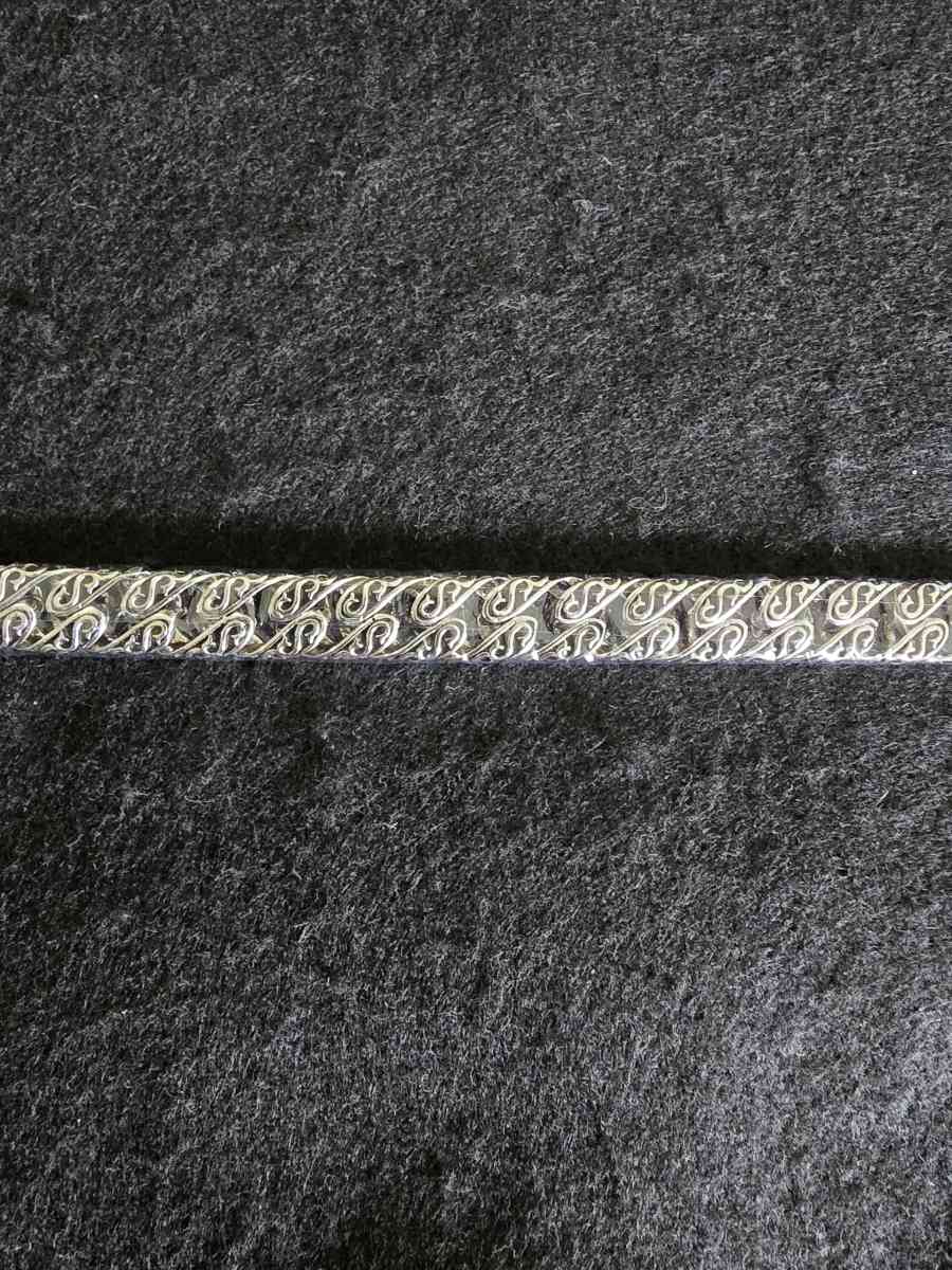 S925 Sterling Silver Tang Grass Bracelet - Simsbury, Connecticut - FleaMarketBay