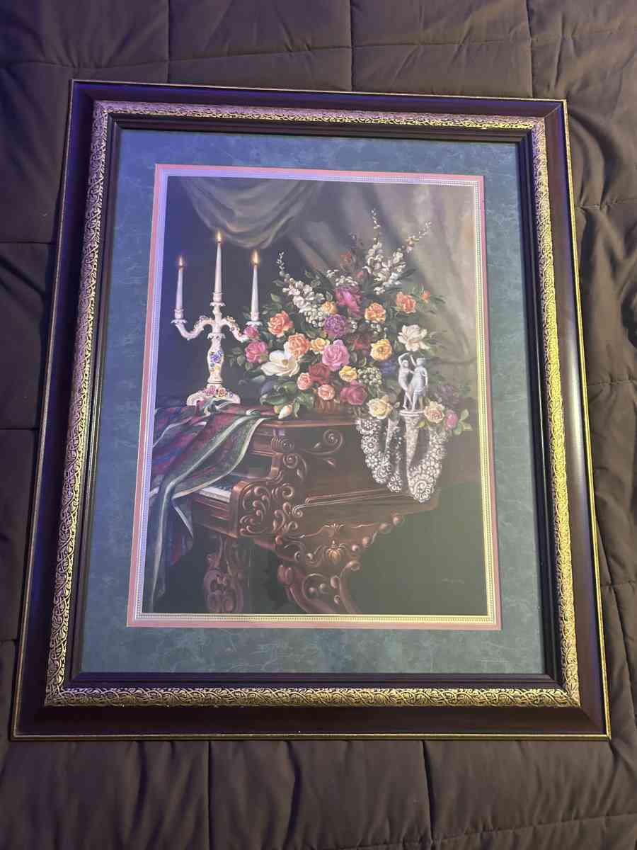 large original vintage painting - Birmingham, Alabama