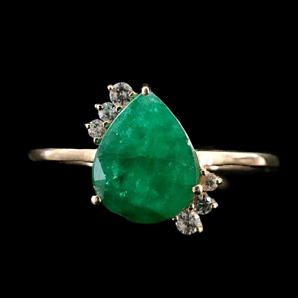 14K Genuine Emerald 1940s ring - Henderson, Nevada