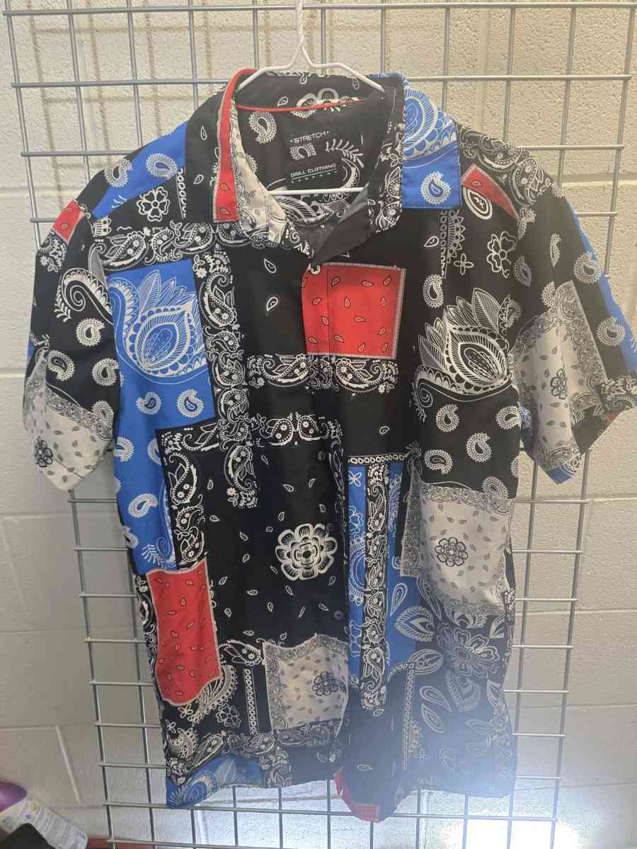 Drill Clothing Company  Button Up Shirt - Aurora, Colorado - FleaMarketBay