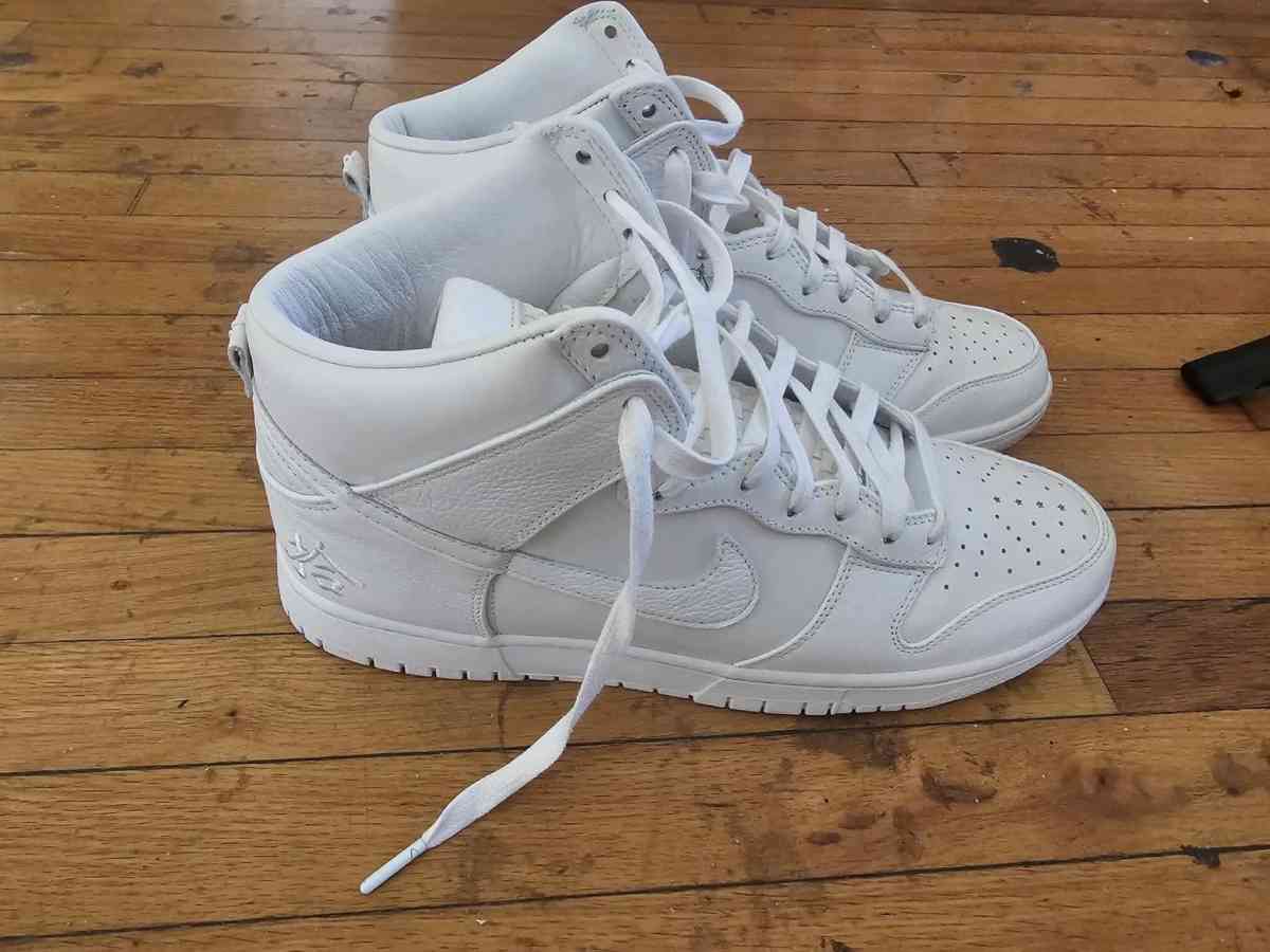 Nike Off White Japanese High Top Sneakers - West Orange, New Jersey - FleaMarketBay