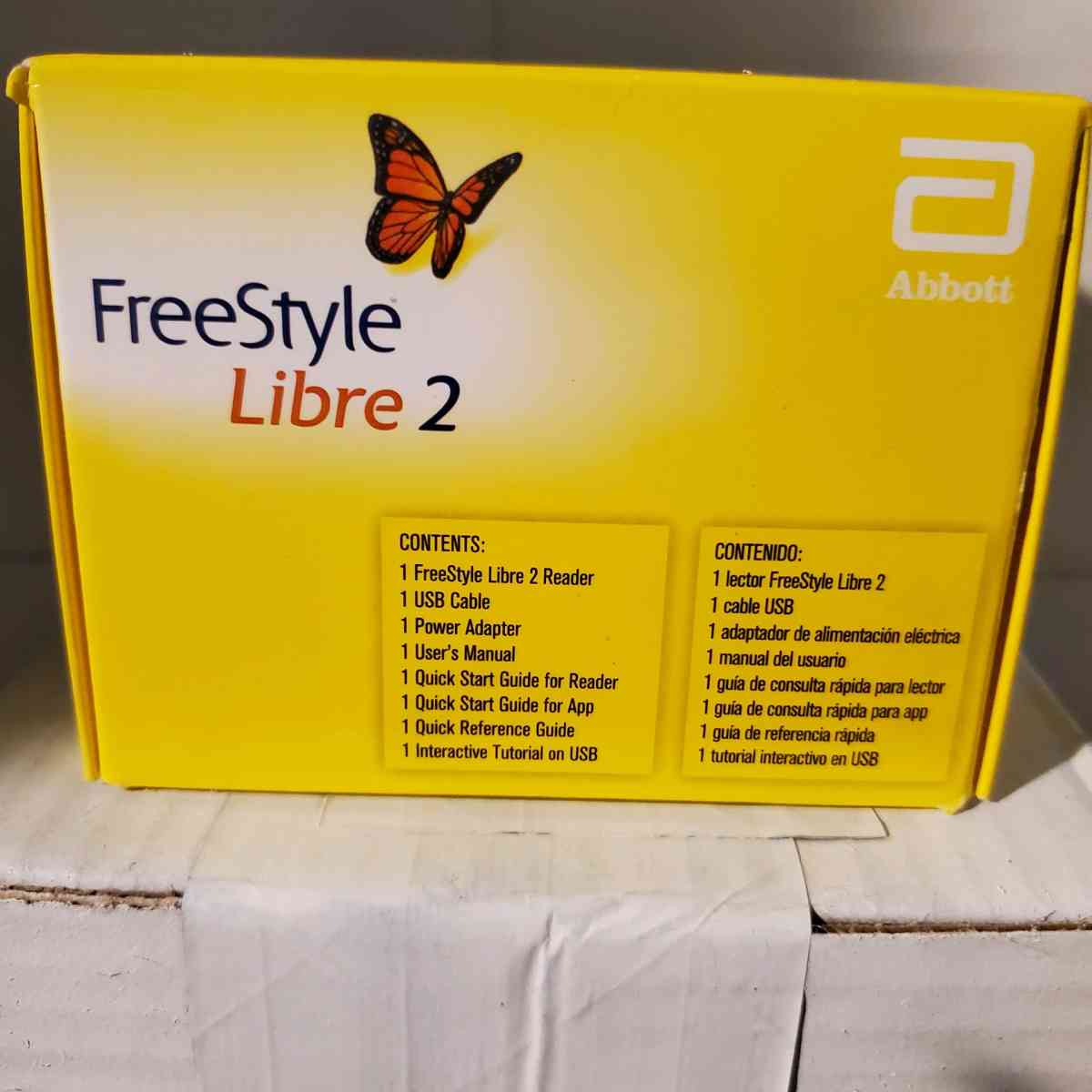 Libre 2 Reader with USB cable  power adapter New Never Used - Citrus Heights, California - FleaMarketBay