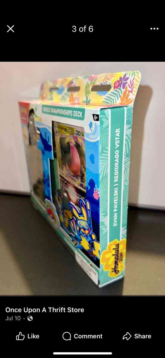 Pokmon TCG World Championship Deck 2024 Honolulu Roaring Moo - Gardendale, Alabama - FleaMarketBay