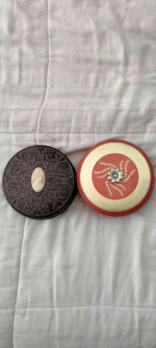 Avon Decorative Vintage Powder Boxes
