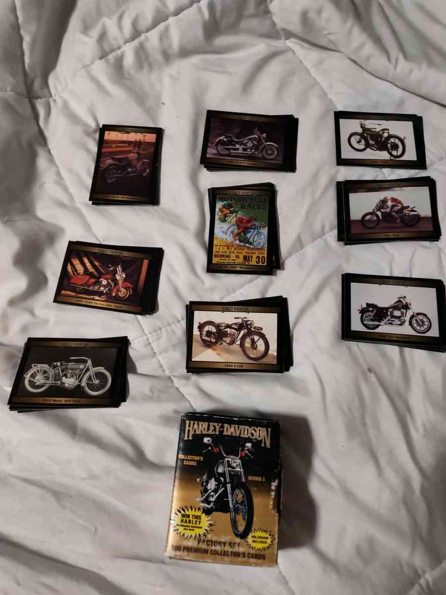 Harley Davidson collector cards - Boise, Idaho - FleaMarketBay