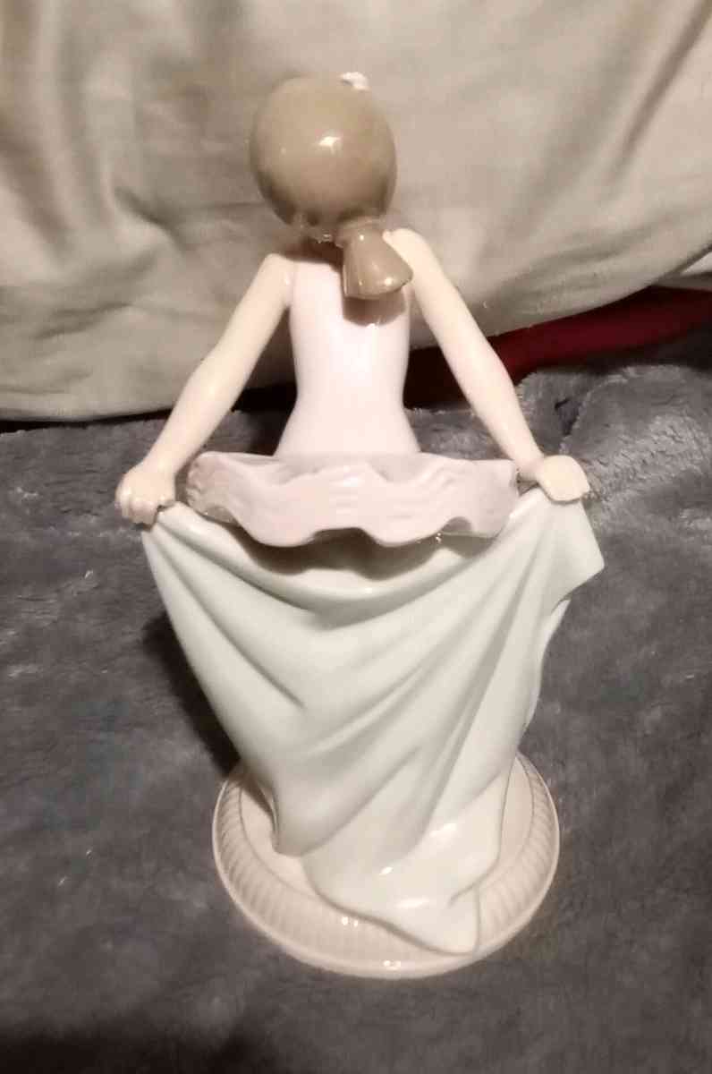 Vintage 1990s NAO Ballerina Porcelain Figurine Hand Made - Napa, California - FleaMarketBay
