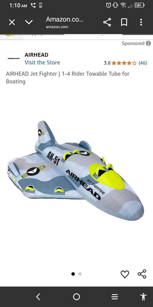 4 person jet pull behind raft - Columbia, South Carolina